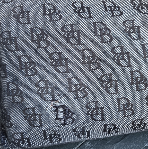 Dooney & Bourke Monogram Tassel Tote - Picture 7 of 16